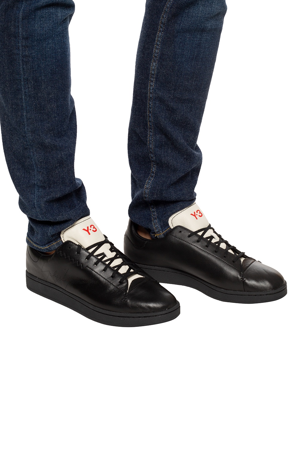 黑色Yohji Court运动鞋Y-3 Yohji Yamamoto - Vitkac 中国
